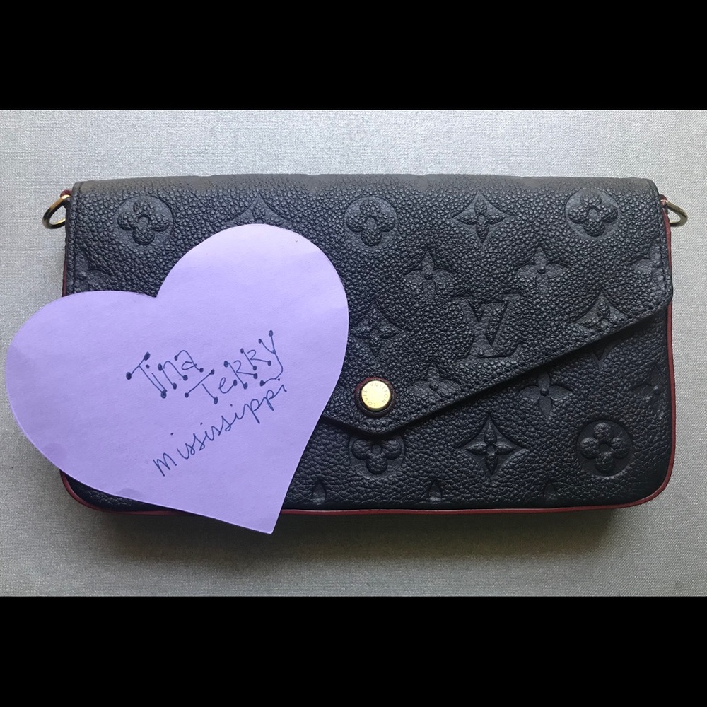*Sold* Authentic Louis Vuitton Empreinte Felicie